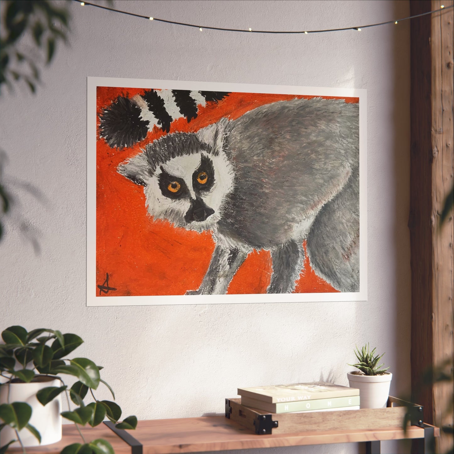 "Affinity for Lemurs" prints