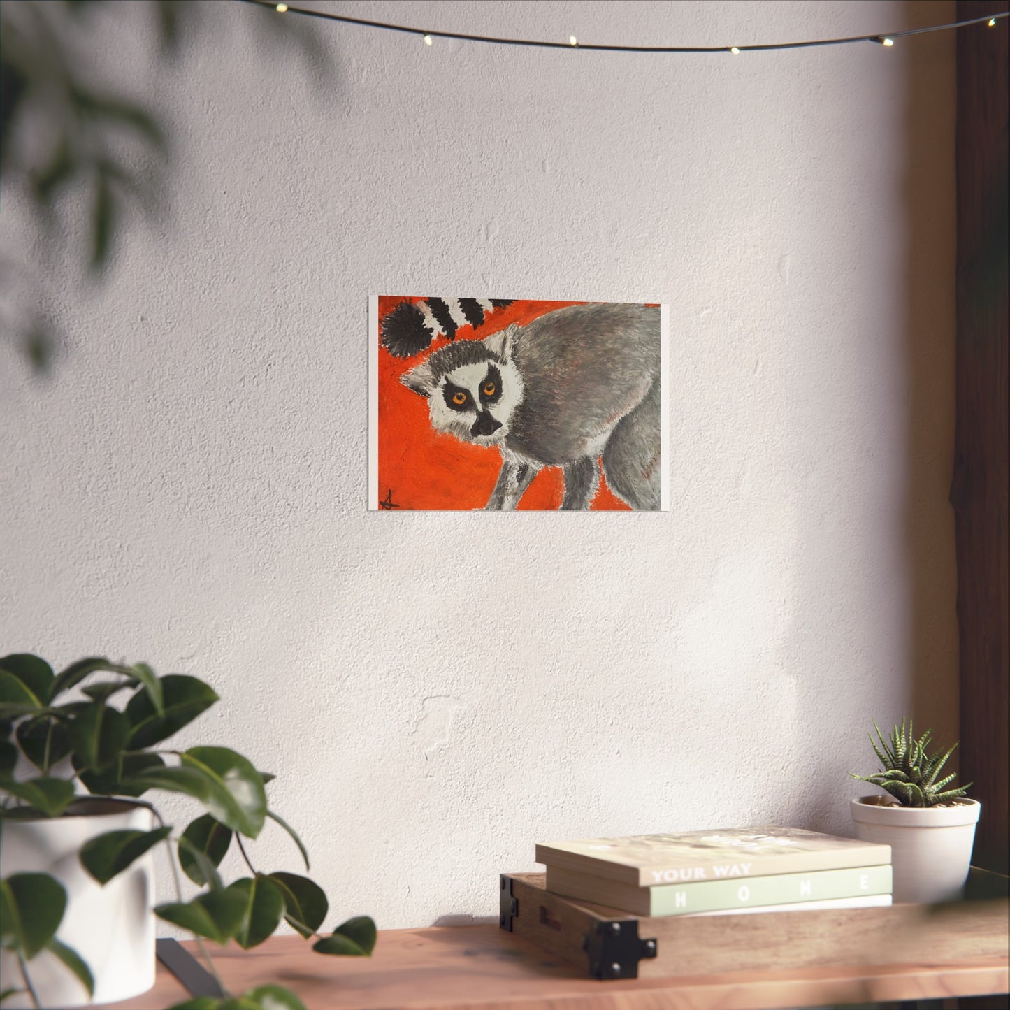 "Affinity for Lemurs" prints