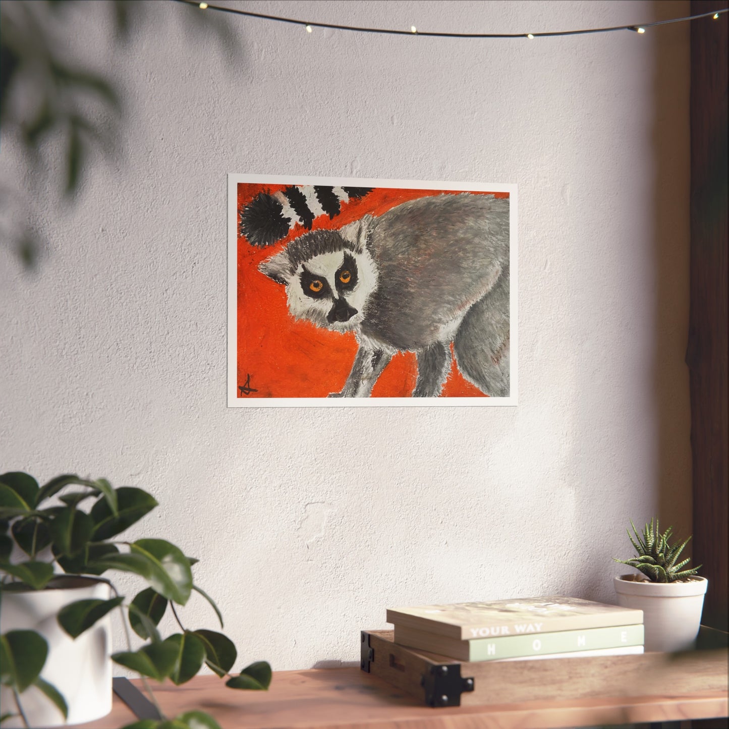 "Affinity for Lemurs" prints