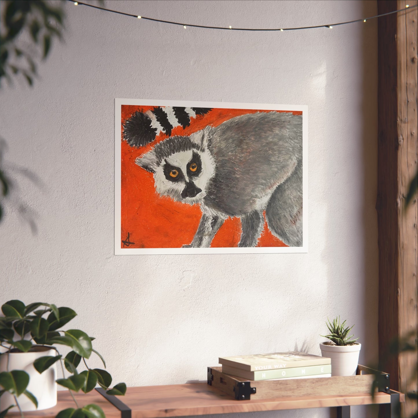 "Affinity for Lemurs" prints